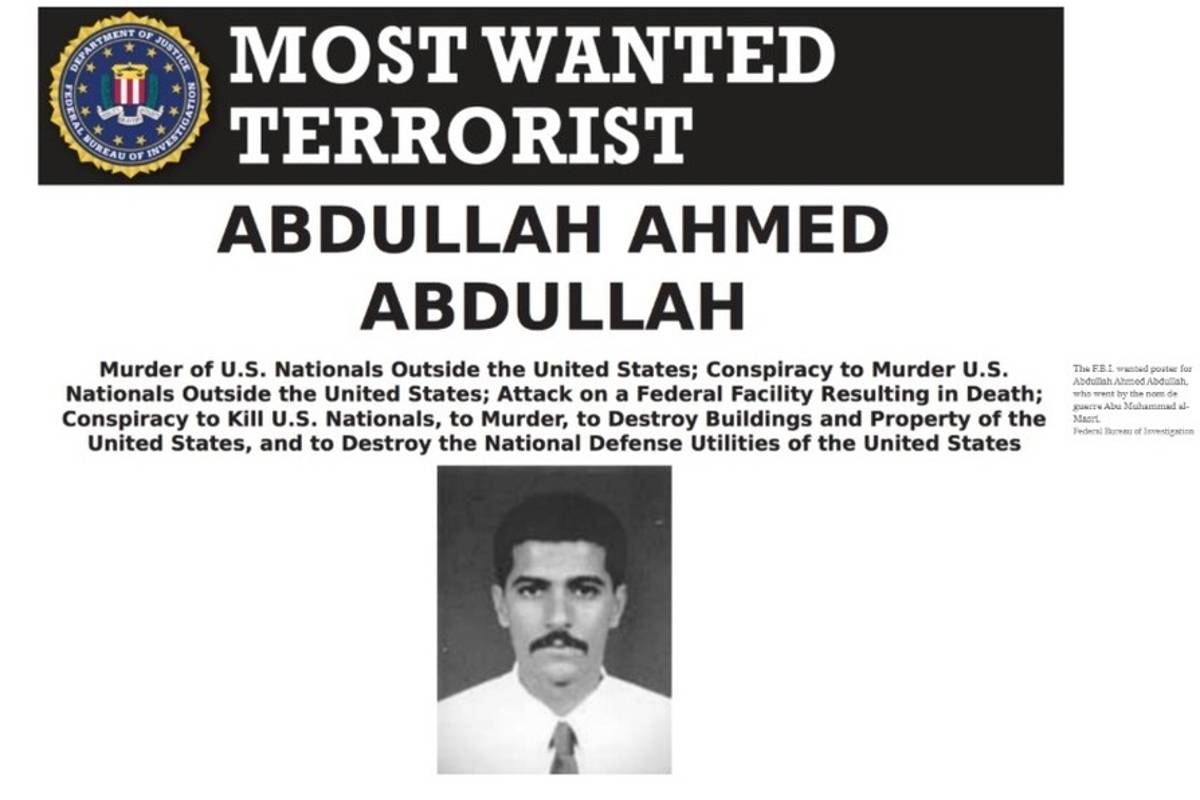 The New York Times reporta asesinato de Abu Muhammad al-Masri, segundo al mando de Al Qaeda