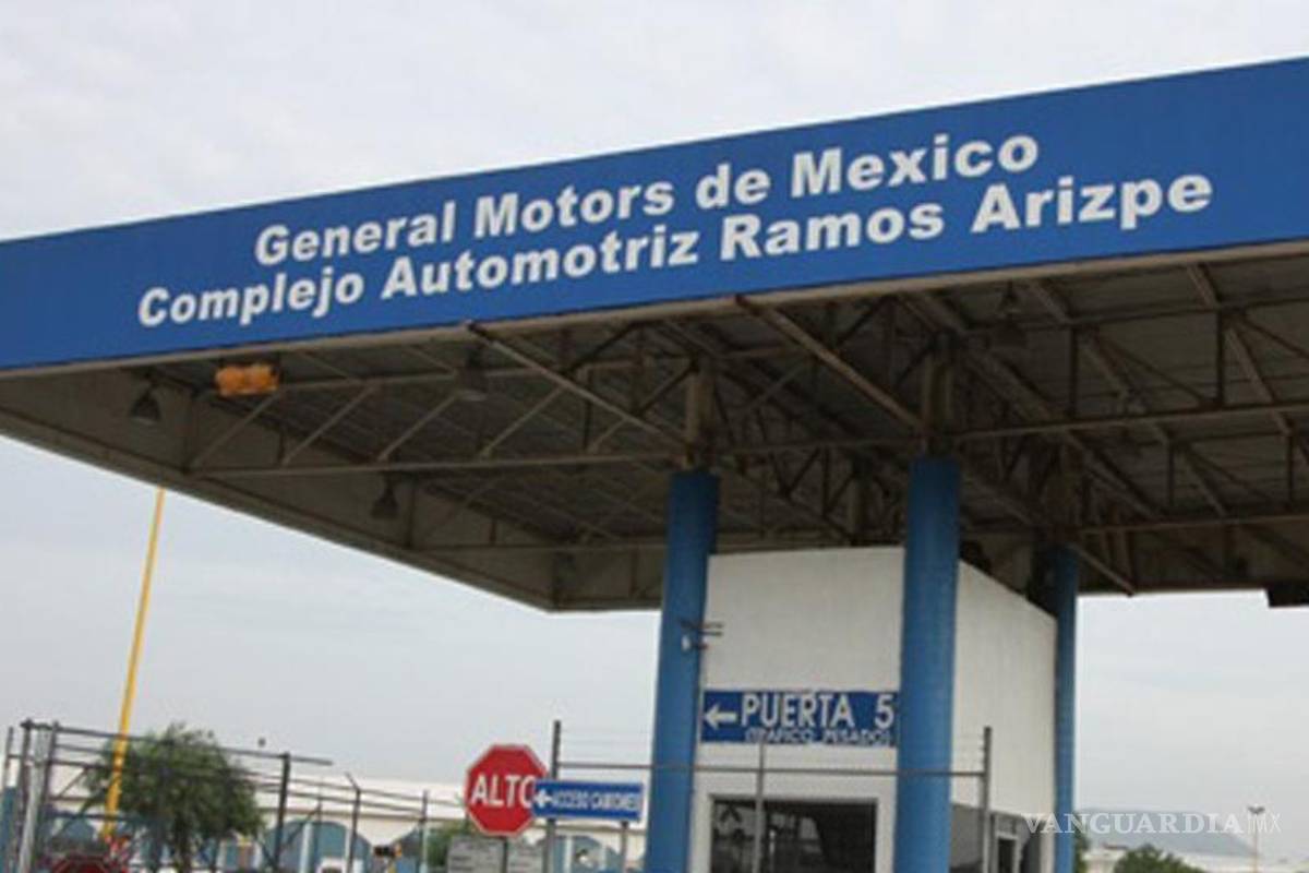 Se van a paro técnico 3,500 empleados de GM Ramos Arizpe ante incertidumbre arancelaria