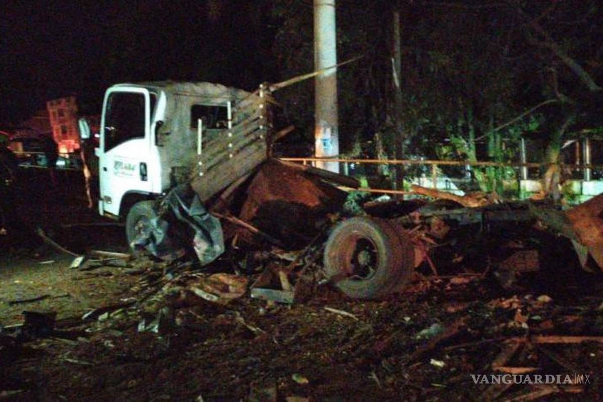 Explota coche bomba en zona de narco mexicano en Colombia; mueren tres policías