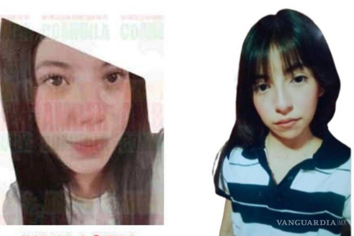 Desaparecen dos menores en diferentes puntos de Saltillo; difunden fichas de búsqueda