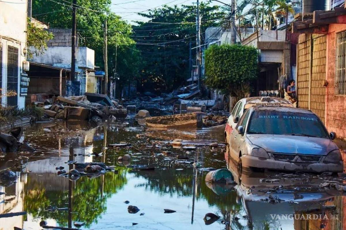 Identifican a familia monclovense entre los afectados por las inundaciones en Veracruz