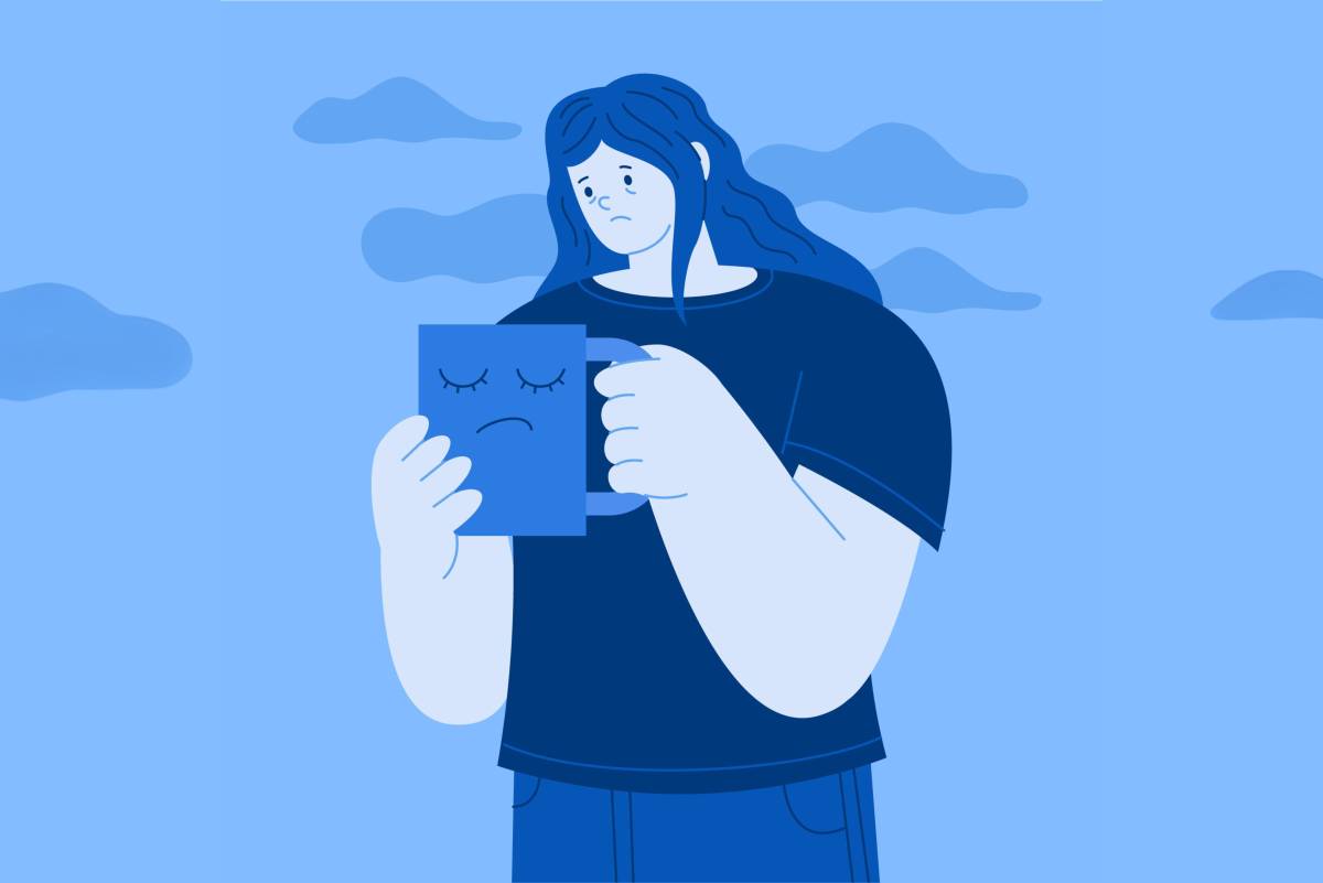 Tomarse un café con la tristeza