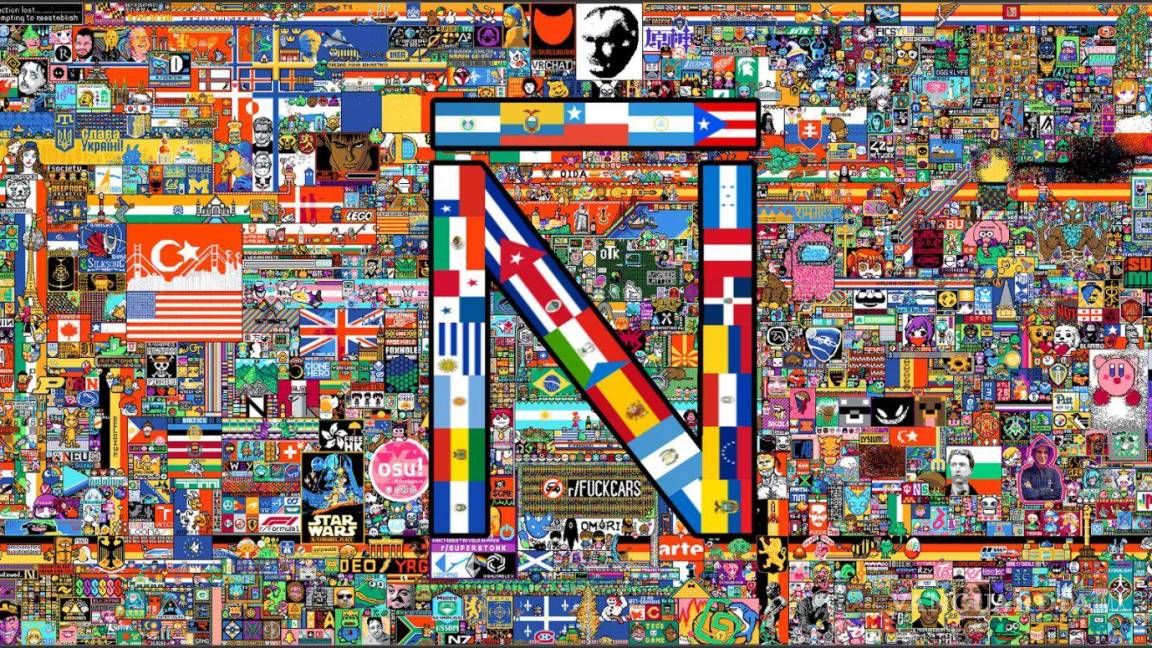 ¿Por qué todos están en Reddit Place? Regresó el lienzo digital donde se crea un mural pixel a pixel