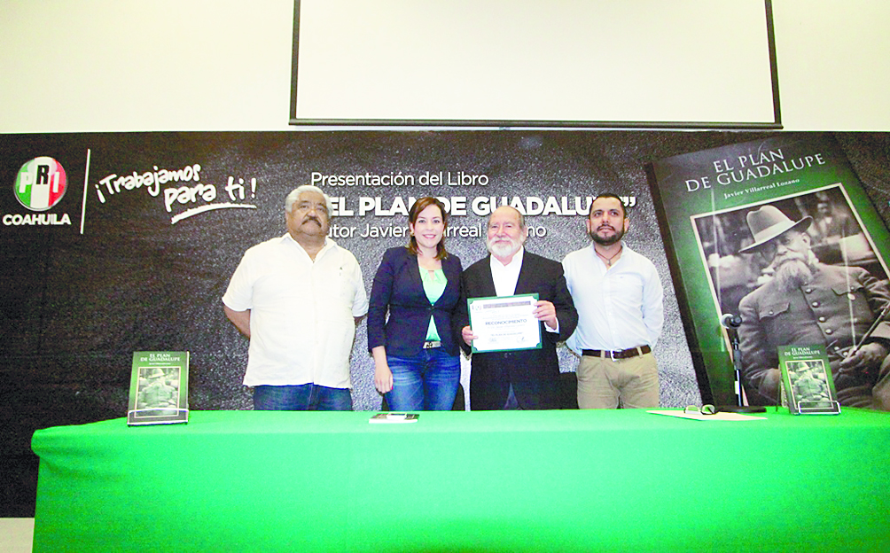 Publican en Coahuila libro sobre el Plan de Guadalupe