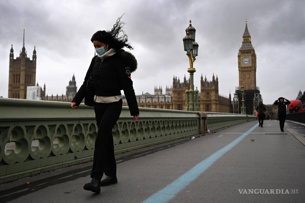 Alerta roja en Londres y otras zonas del Reino Unido ante la entrada de Eunice