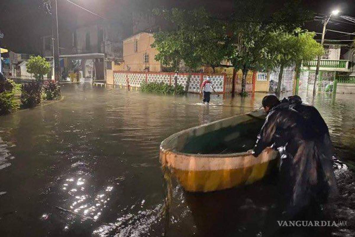 Dos muertos en Veracruz tras fuertes lluvias