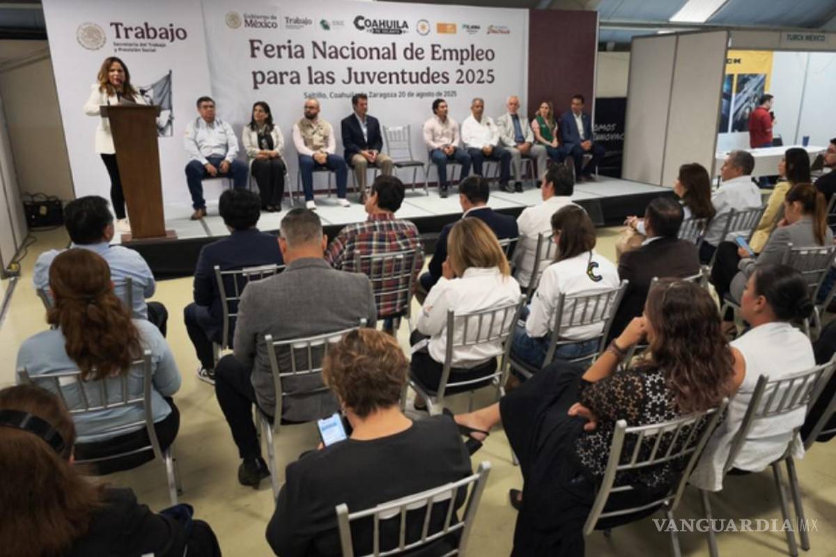 Feria del Empleo en Saltillo registra más de 700 asistentes en las primeras horas