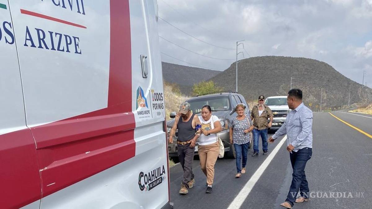 Muerde serpiente de cascabel a un hombre en el Ejido Paredón, en Ramos Arizpe