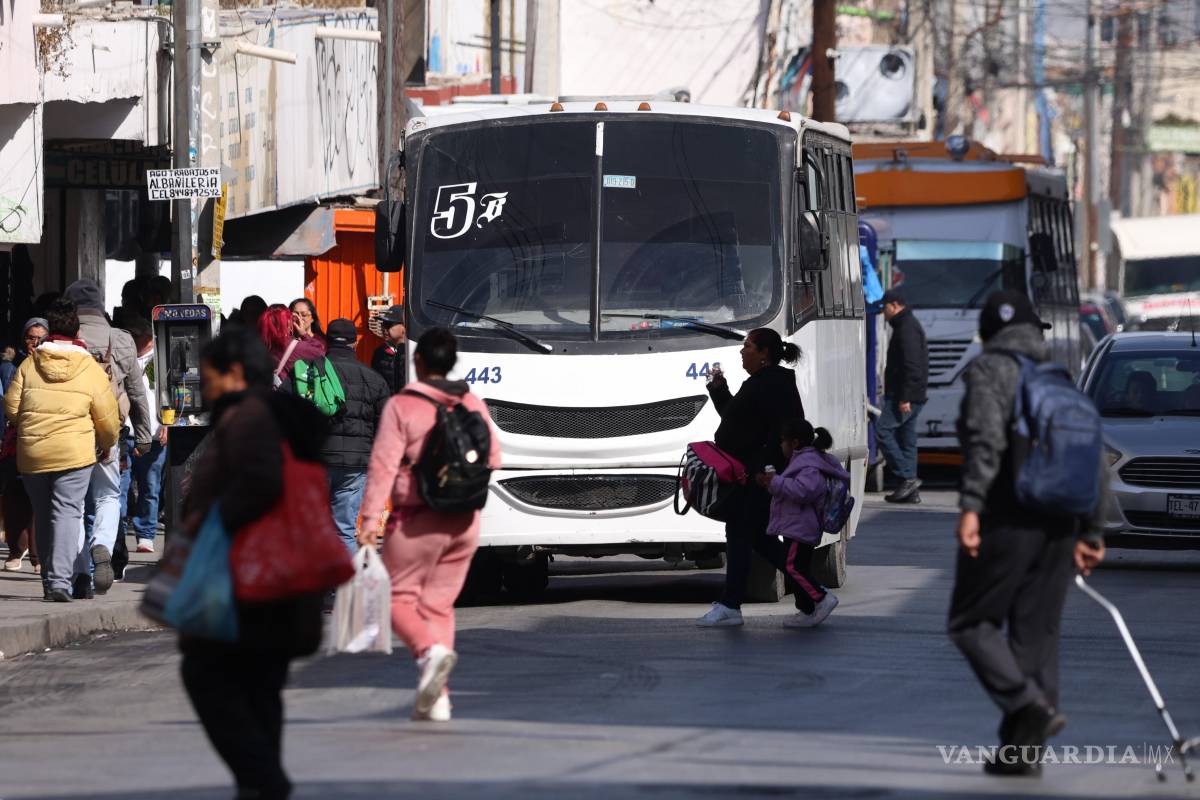 Saltillo descarta aumento en tarifa del transporte público