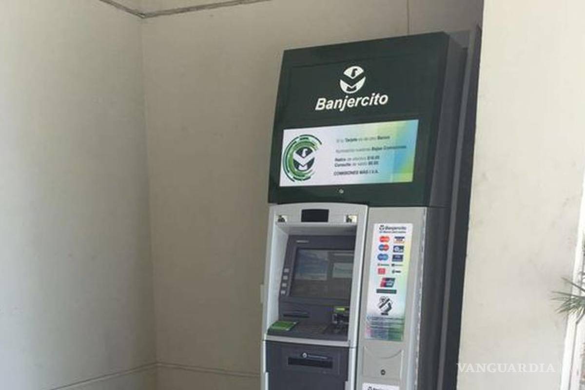 Insuficientes los cajeros del Banjército