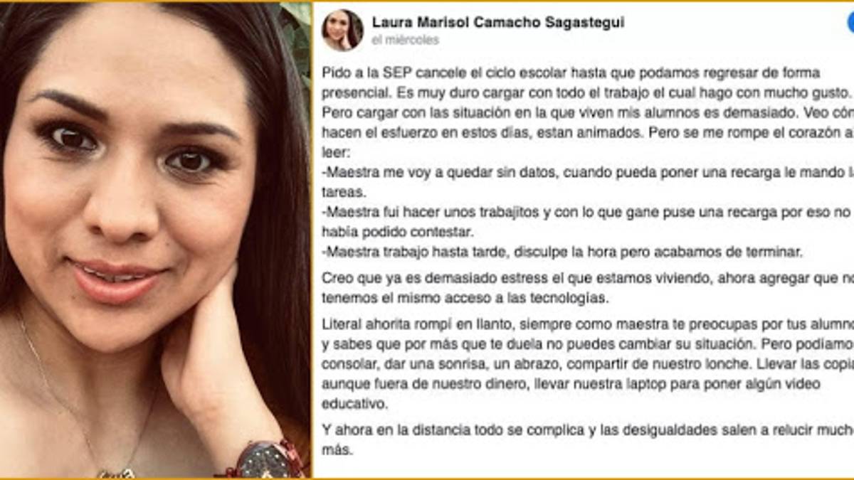 'Mis alumnos no tienen para internet': maestra pide paren clases en línea en NL