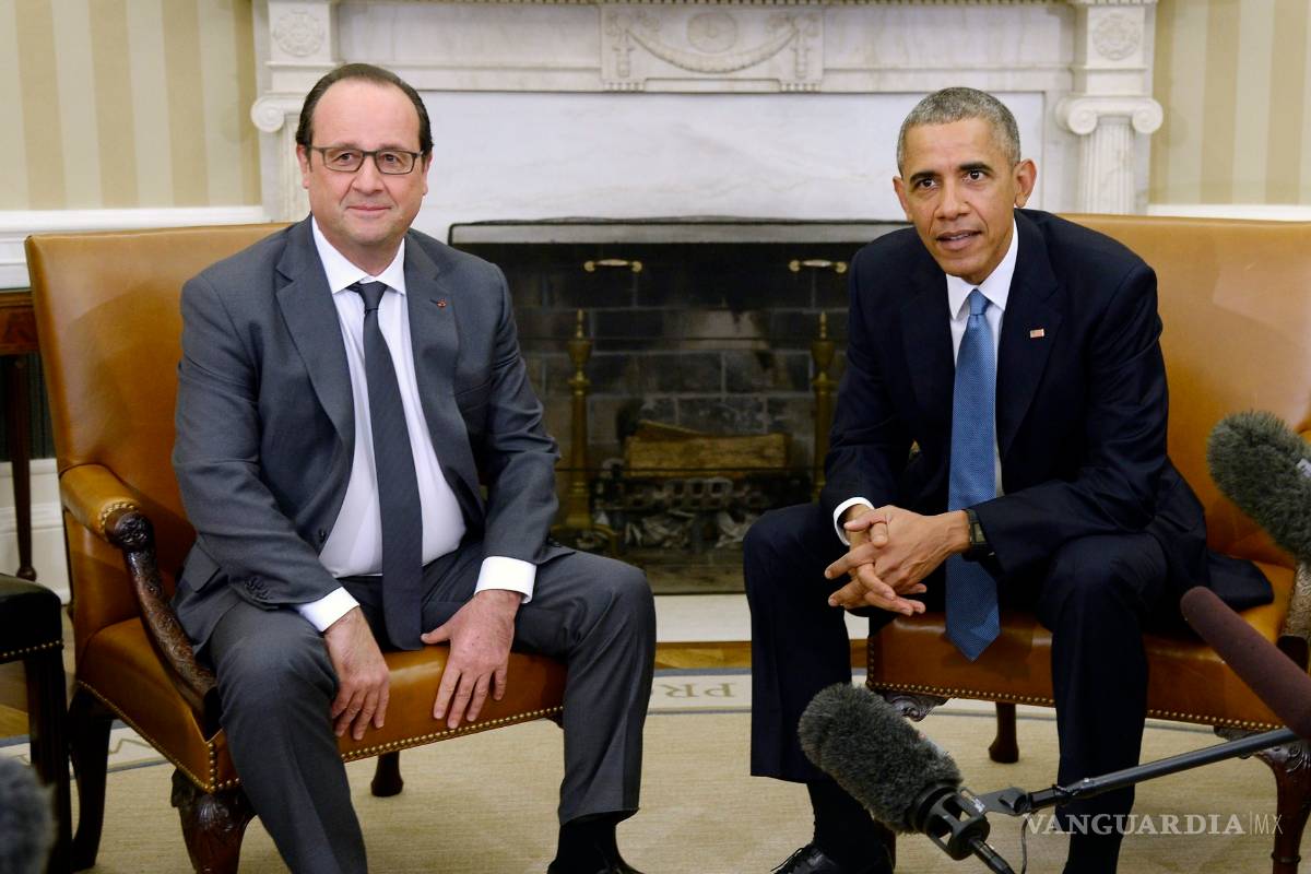 Obama y Hollande se reúnen en la Casa Blanca para coordinar estrategia contra el EI