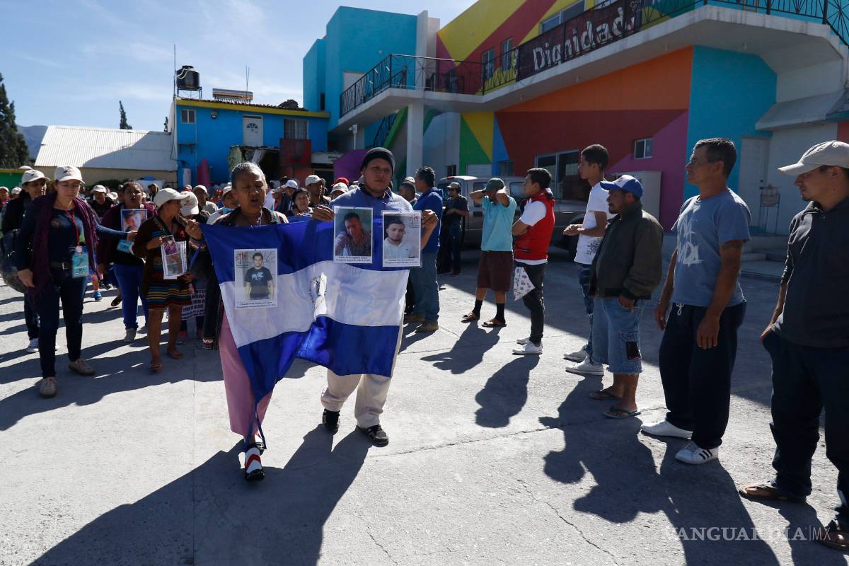Arriba caravana de madres centroamericanas; buscan en Saltillo a sus desaparecidos