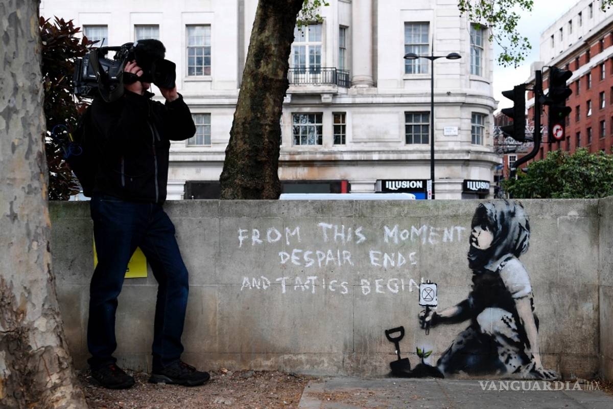 $!Banksy, la genialidad de mostrar a nuestra sociedad con sátira y potentes mensajes
