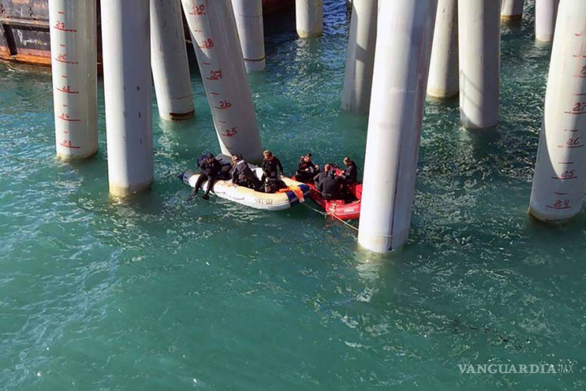 $!Al menos 18 muertos al caer al mar un autobús en el sur de Rusia