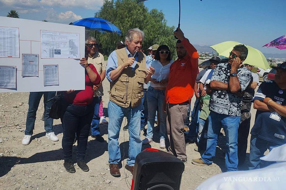 Vecinos de Las Rosas en Saltillo demandan la regularización de sus terrenos y servicios públicos