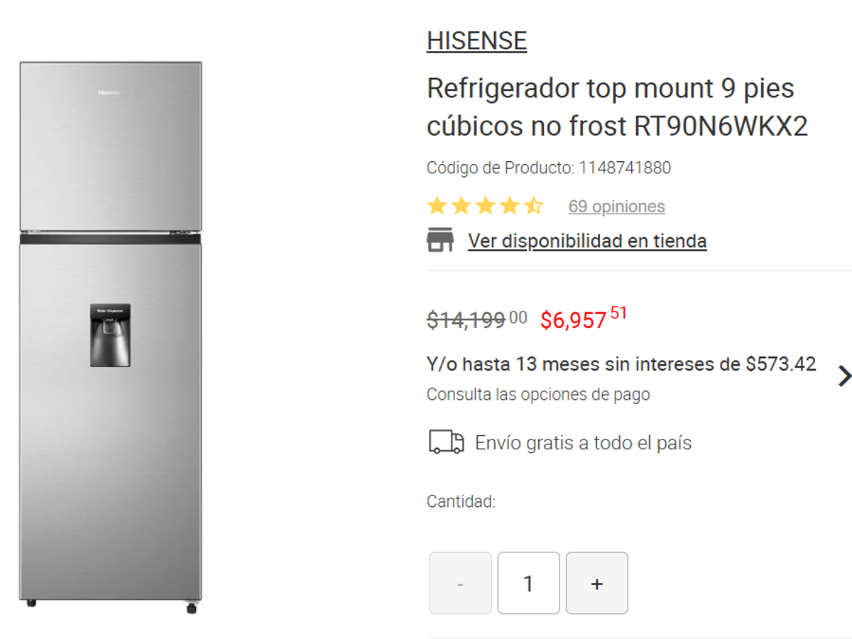 $!Venta Nocturna Liverpool: Los mejores descuentos en refrigeradores, congeladores, microondas y hornos eléctrico