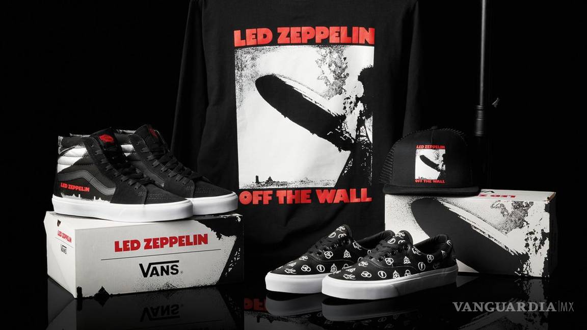 $!Led Zeppelin celebra 50 años con Vans