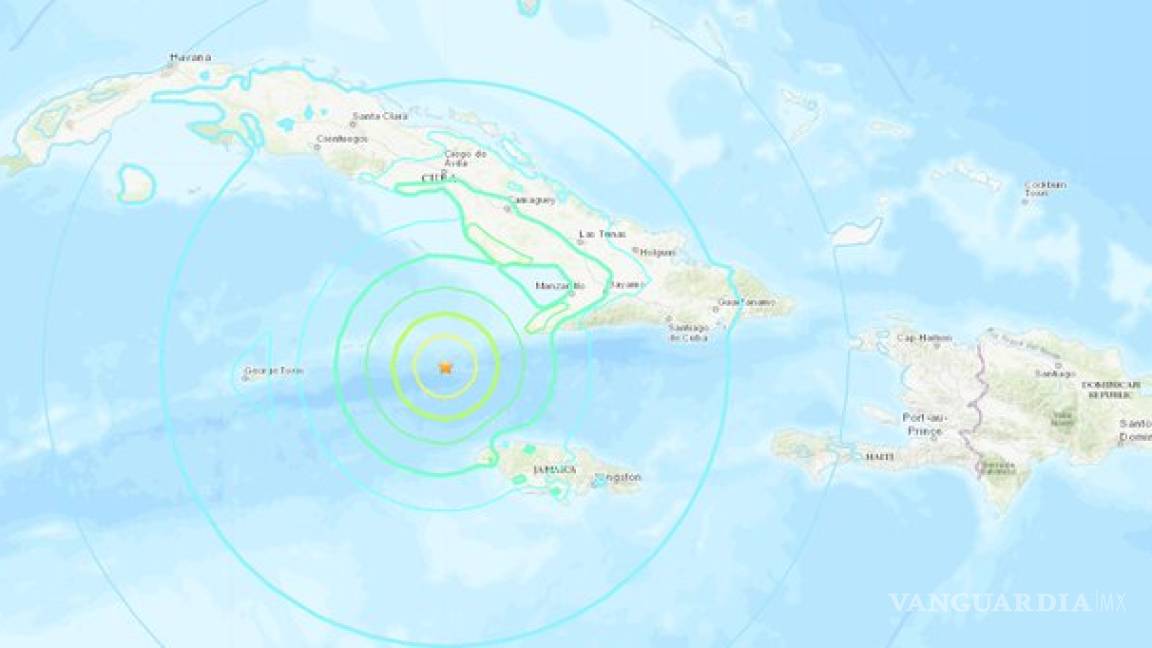 Activan alerta de tsunami por sismo de 7.7 en mar de Jamaica y Cuba