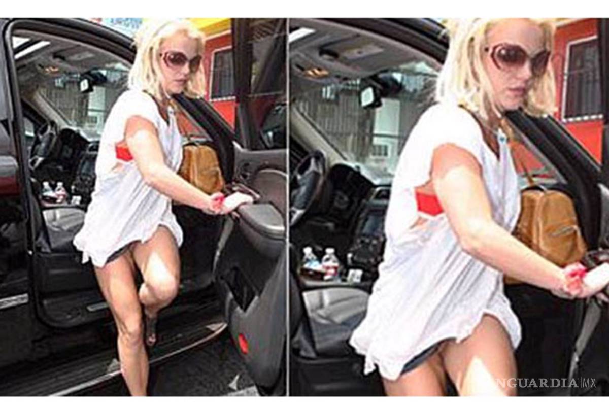 Britney Spears, otra vez sin ropa interior