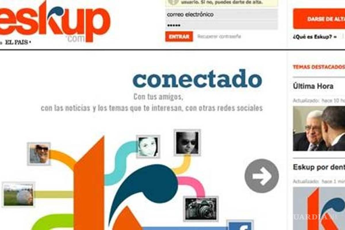 El País estrena red social Eskup