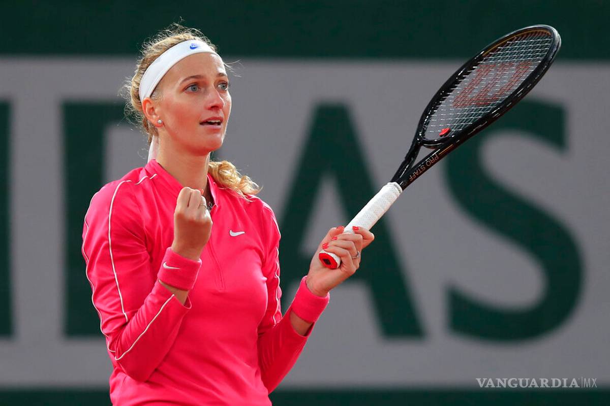 Petra Kvitova llega a cuartos de final en Roland Garros
