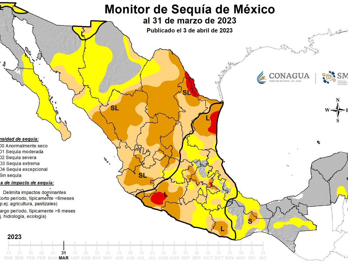 $!Sufre mitad del territorio coahuilense de sequía severa: Conagua