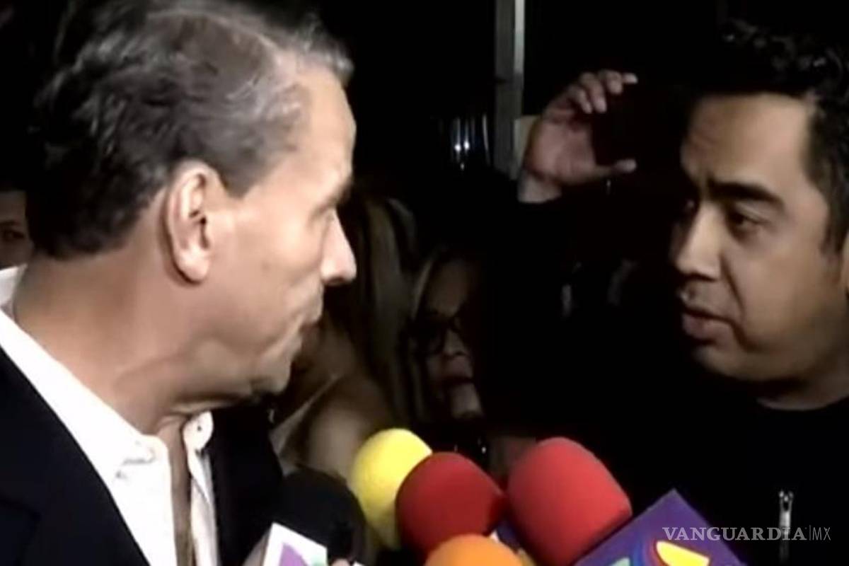 'Reportero llama 'pit.. chico' a Alfredo Adame y casi lo golpea