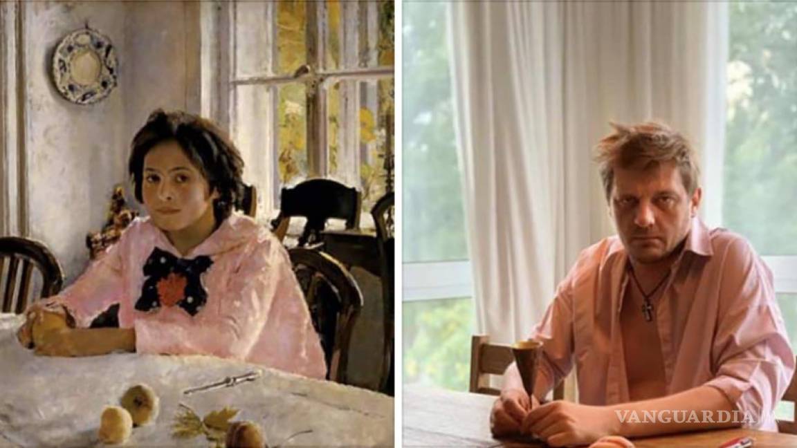 $!Coronavirus: Rusos recrean obras de arte en sus casas durante su cuarentena por el COVID-19