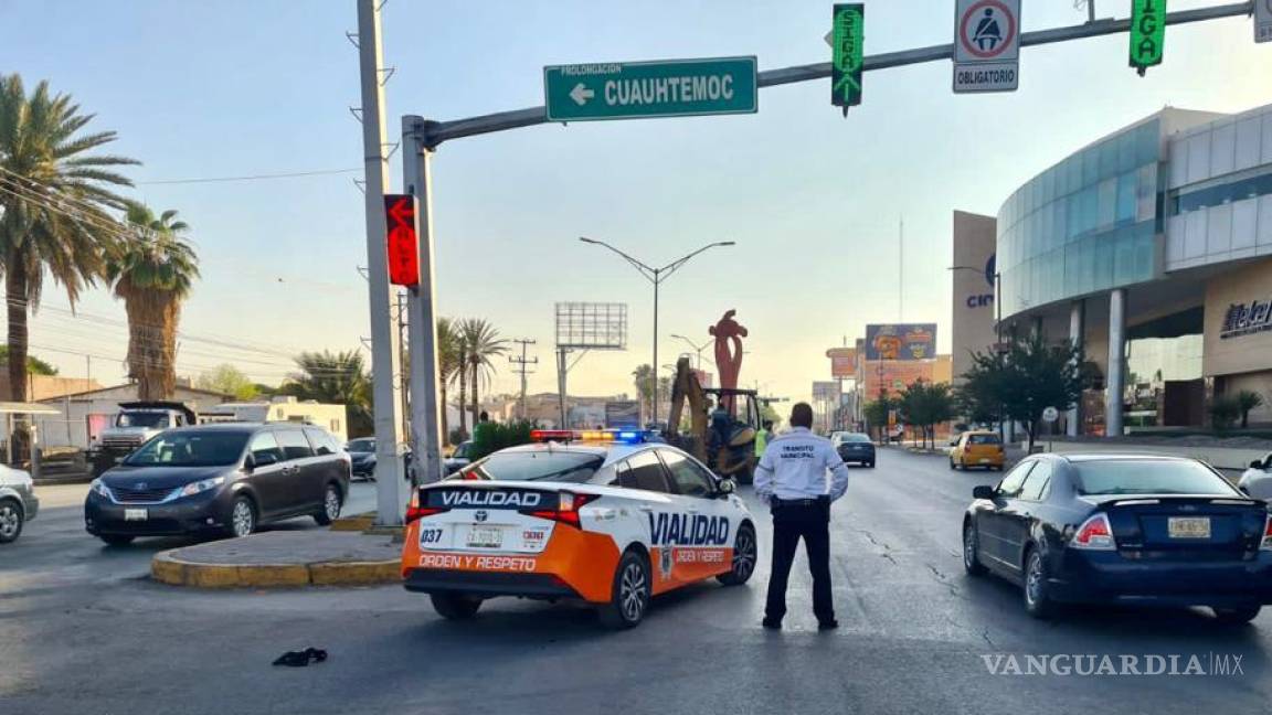 Cerrarán carriles de Independencia en Torreón por retiro de escultura