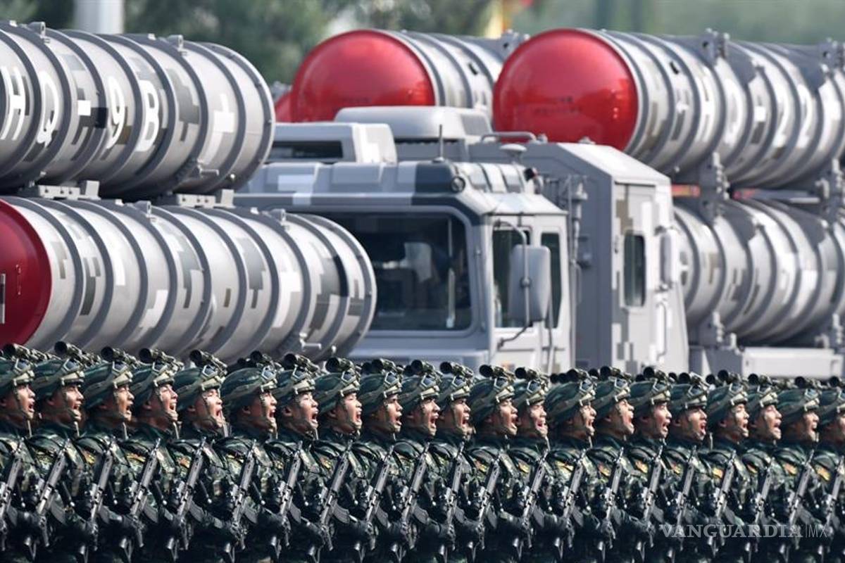 $!China exhibe su poderío militar en el mayor desfile de su historia