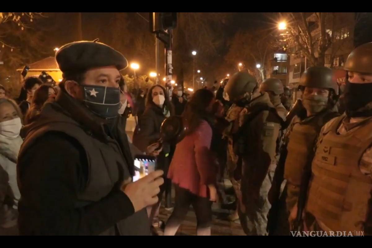 Vive Chile agresivas manifestaciones