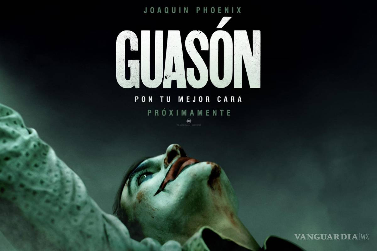 Revelan teaser de 'Joker' y primer póster del mítico villano de Gotham