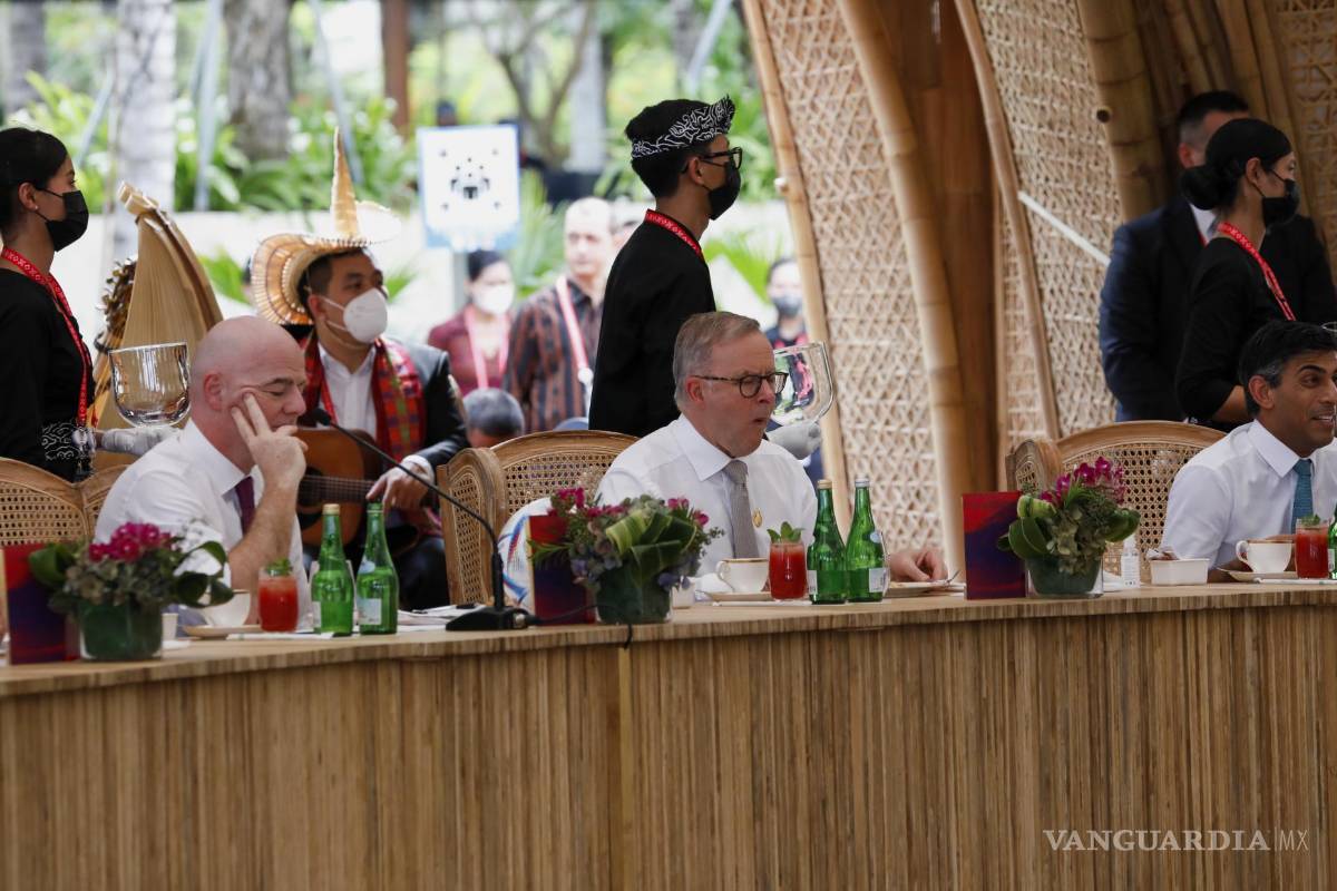 Gianni Infantino, presidente de la FIFA, pide un alto el fuego en Ucrania durante el Mundial