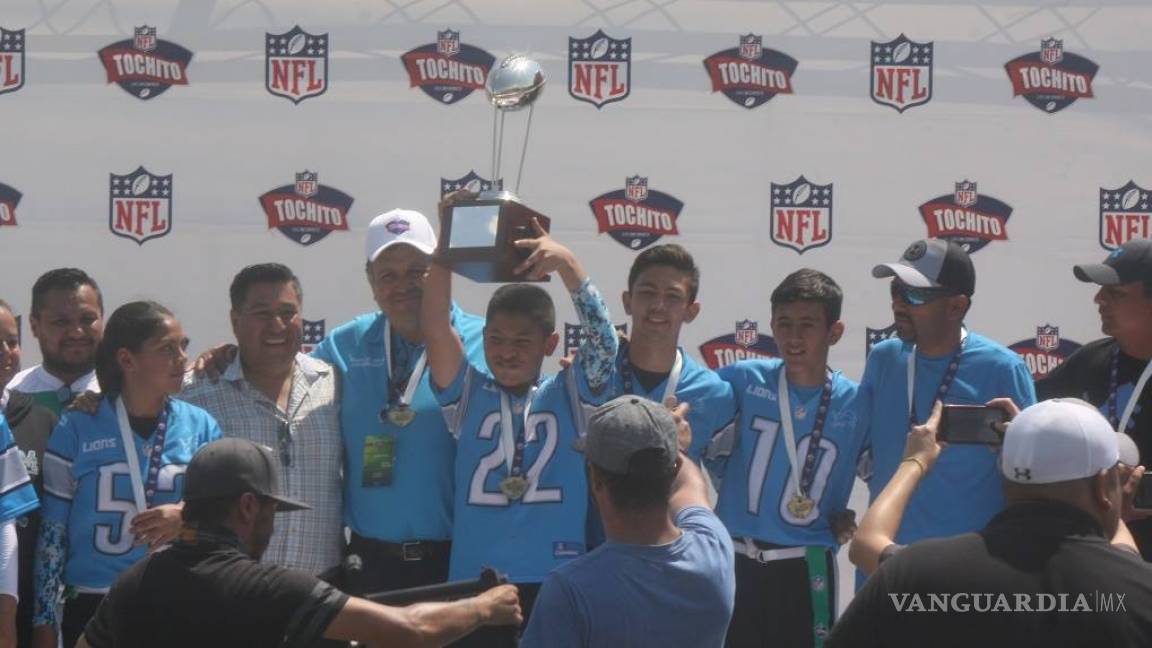 Michael’s son campeones nacionales del Tochito NFL