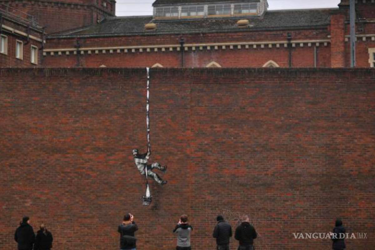 Aparece un posible Banksy en mítica cárcel del Reino Unido
