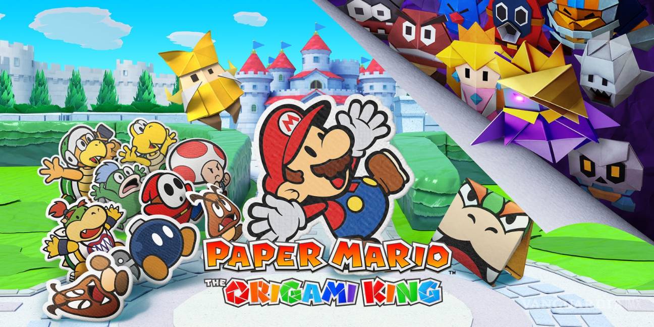 Anuncian "Paper Mario - The Origami King" para Nintendo Switch