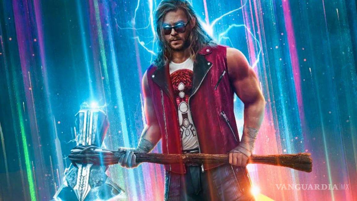 ‘Thor: love and thunder’ se estrena en México y muestra el look más ochentero del superhéroe de Marvel