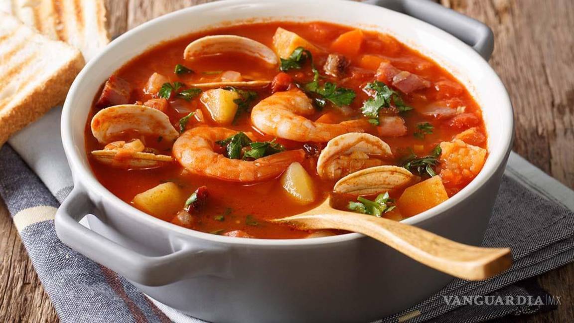 $!Receta de sopa de mariscos.
