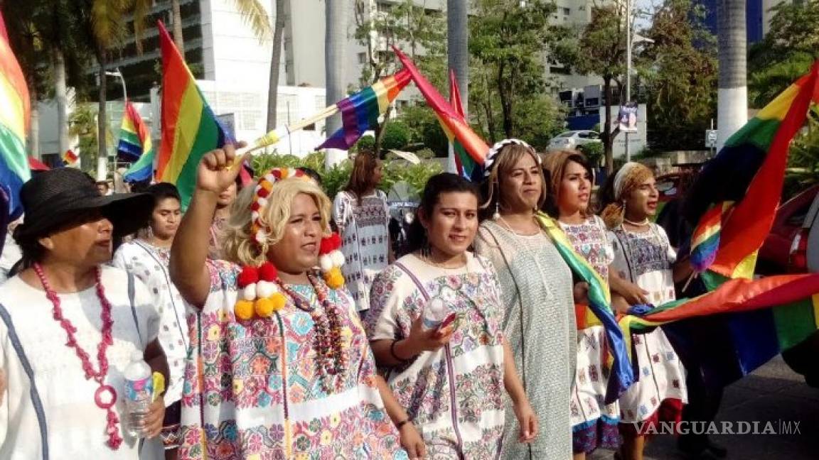 Octava marcha de la diversidad sexual en Acapulco