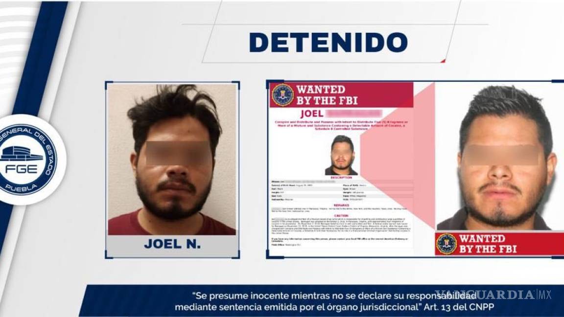 Lo detienen en Puebla por robo, pero era buscado por el FBI