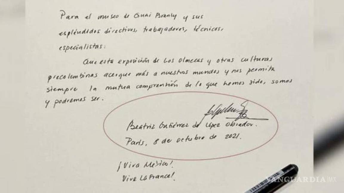 Beatriz Gutiérrez de López Obrador, la firma que se volvió tendencia
