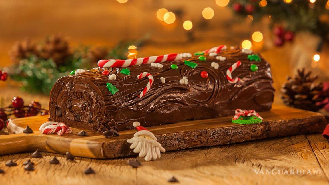 $!Postre navideño: tronco de chocolate