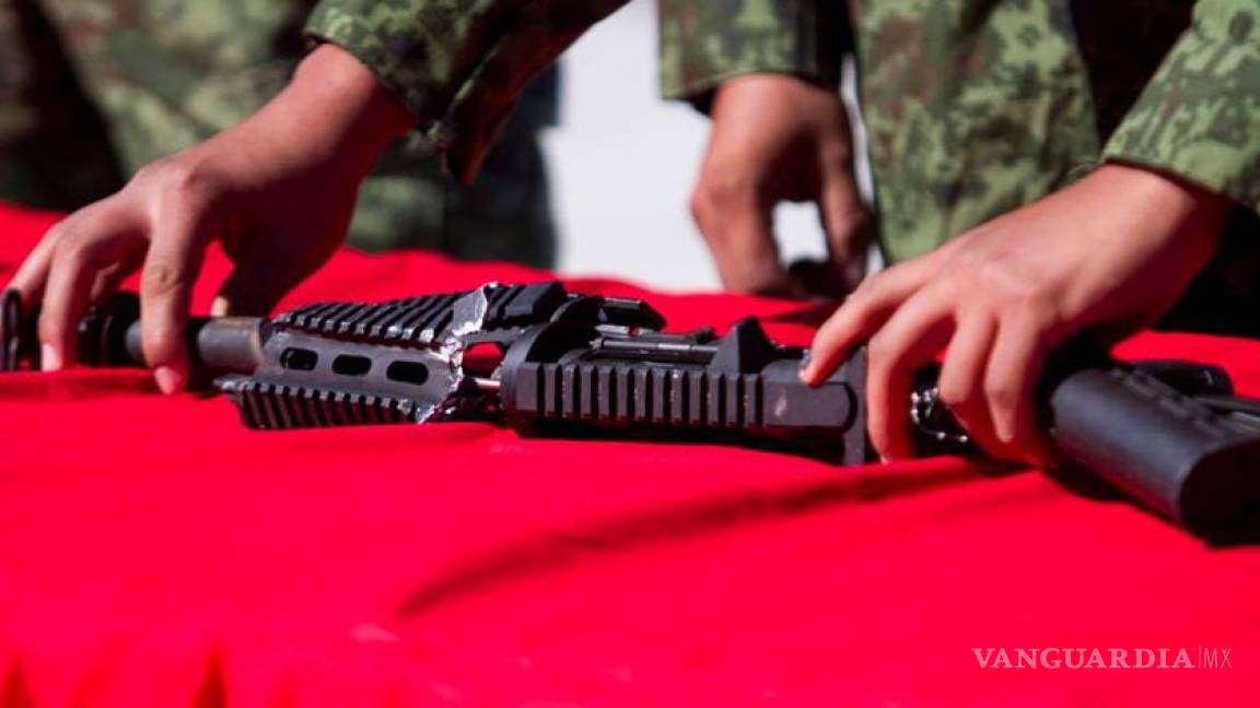 Decomisa México 184,411 armas en tres sexenios