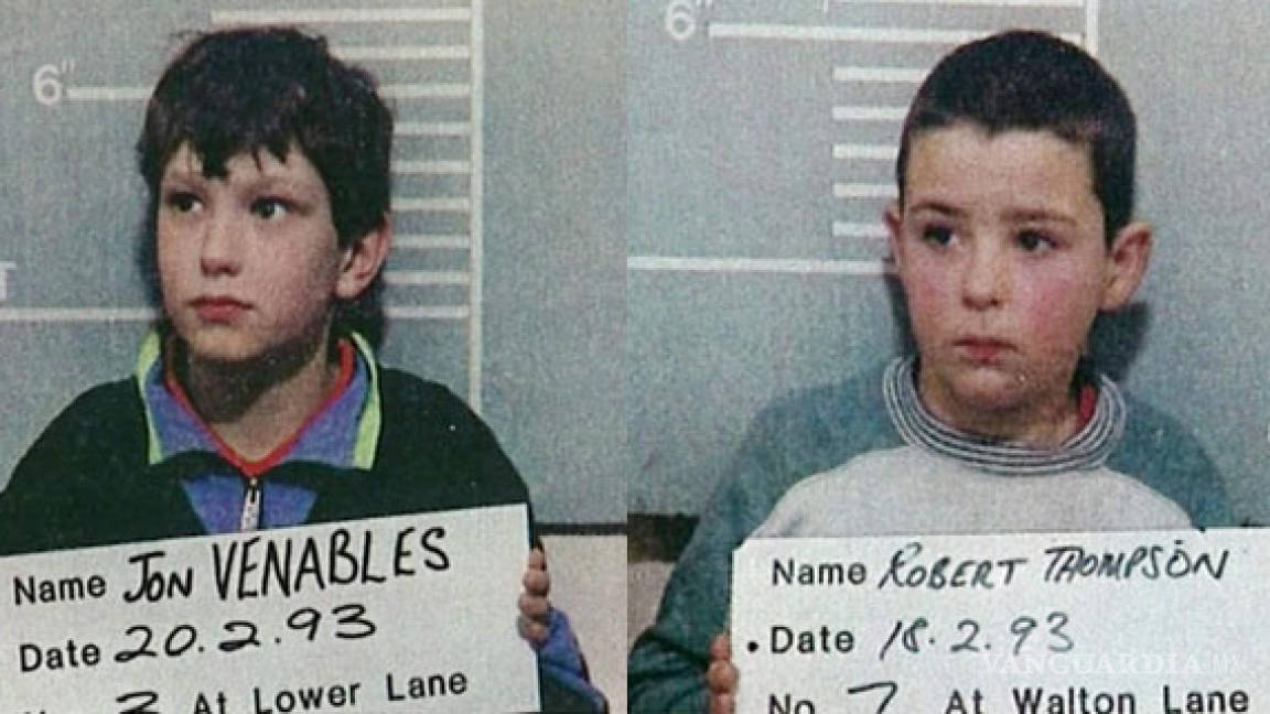James Bulger, el niño de 2 años que fue secuestrado, torturado y asesinado por dos niños de 10 años y cuya historia inspiró una película