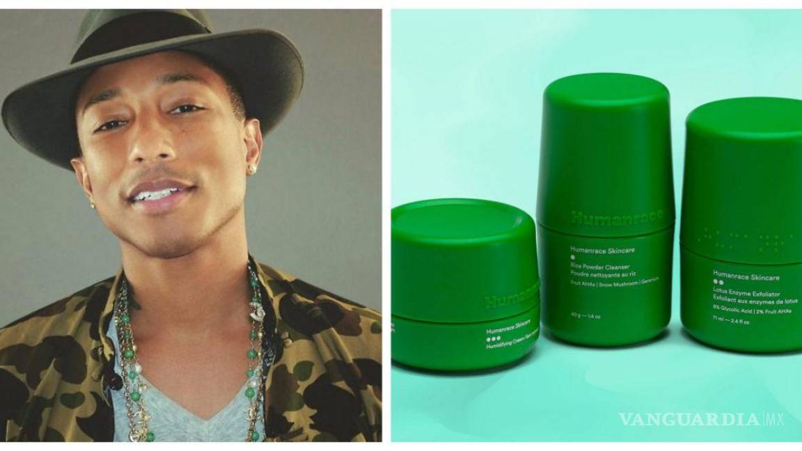 $!‘Humanrace’, la línea de cuidado para la piel de Pharrell Williams es unisex.