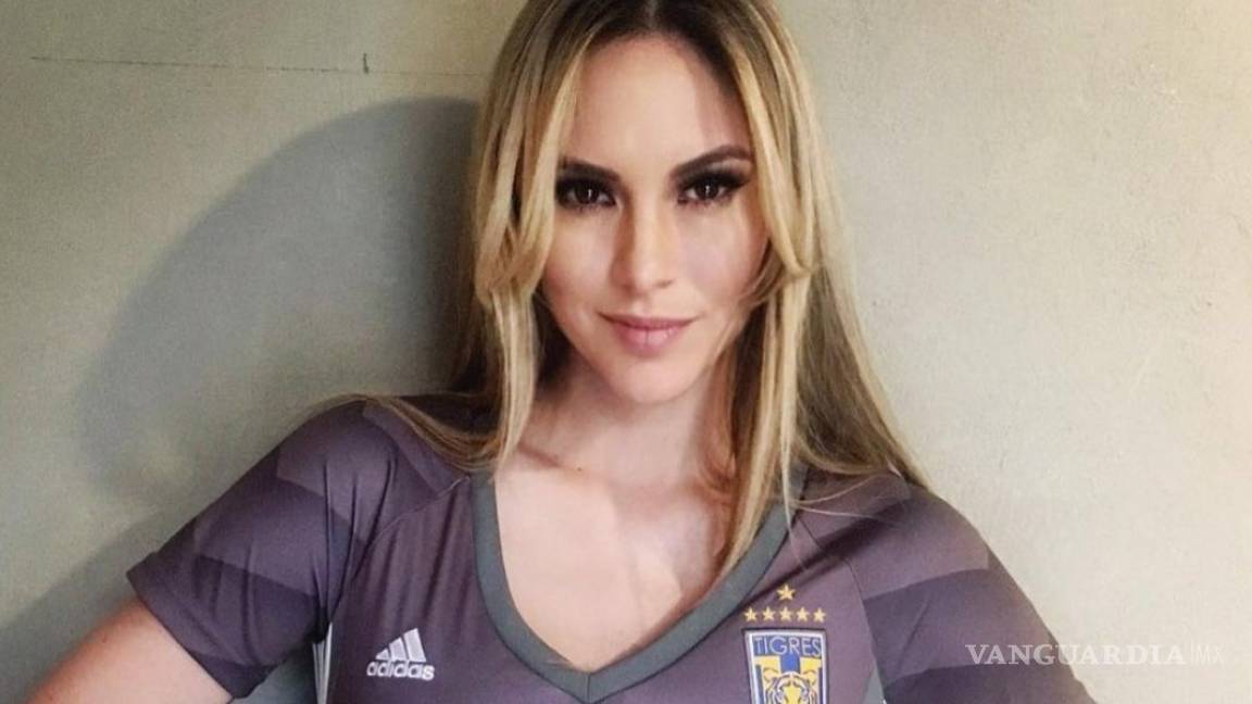 Conductora de ESPN presume la nueva piel de los Tigres