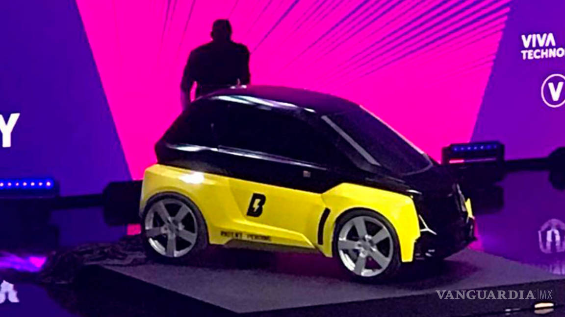 Usain Bolt lanzó su microauto eléctrico, para moverse en ciudades