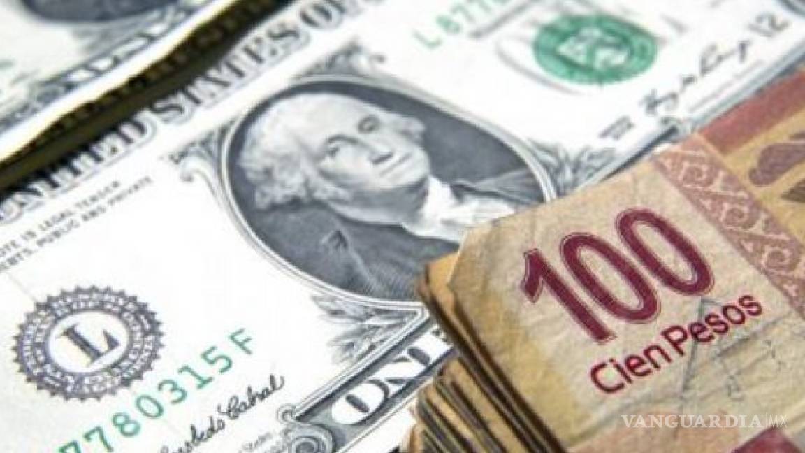 Peso pierde 21 centavos ante avance global del dólar; sube a 18.78 unidades