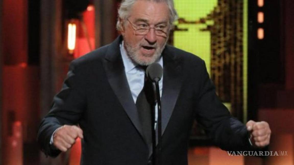 Robert De Niro insulta a Donald Trump en los premios Tony